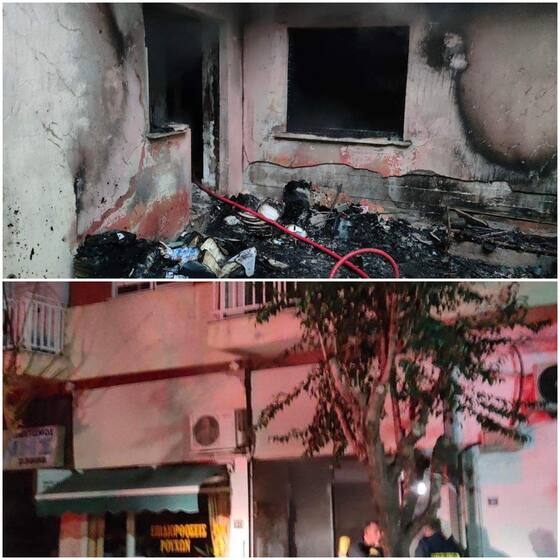 Φωτιά σε διαμέρισμα αναστάτωσε τα ξημερώματα το κέντρο της Αλεξανδρούπολης